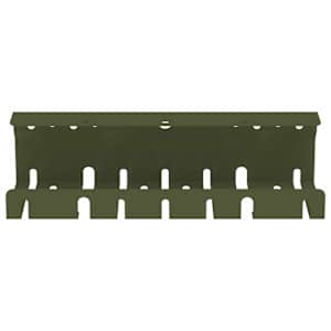 Tray na kabely pod stolem 2 ks Olivově zelená 43 x 9 x 11 cm - obrázek 5