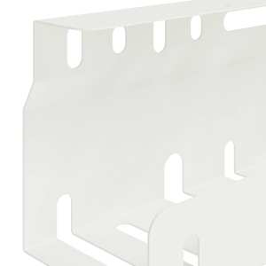 Tray na kabely pod stolem 2 ks Bílá 43 x 9 x 11 cm Ocel - obrázek 8