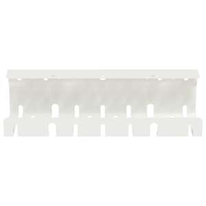 Tray na kabely pod stolem 2 ks Bílá 43 x 9 x 11 cm Ocel - obrázek 5
