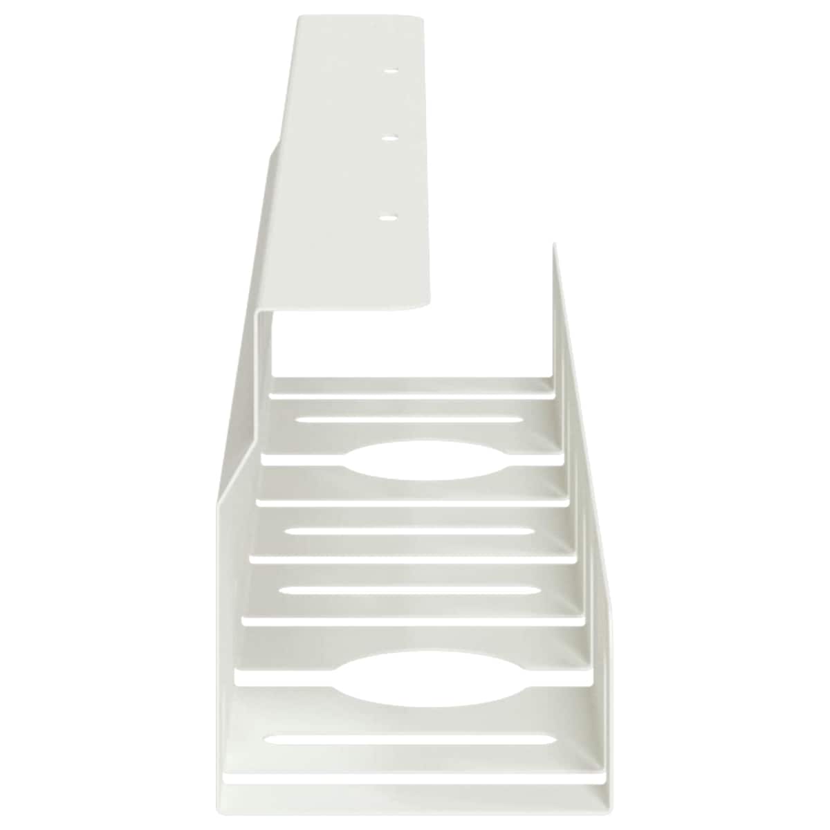 Under bordkablehåndteringstrå 2 stk. 43 x 9 x 11 cm Stål - Billede 6