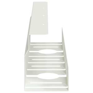 Tray na kabely pod stolem 2 ks Bílá 43 x 9 x 11 cm Ocel - obrázek 6