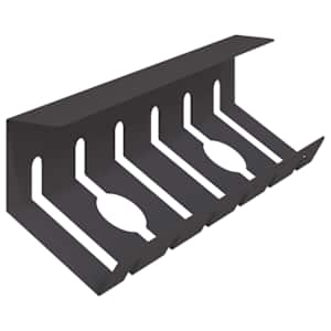 Tray na kabely pod stolem 2 ks Černá 44 x 11,5 x 13,5 cm Ocel - obrázek 4