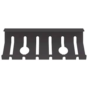 Tray na kabely pod stolem 2 ks Černá 44 x 11,5 x 13,5 cm Ocel - obrázek 5