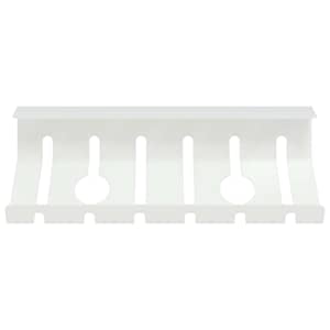 Tray na kabely pod stolem 2 ks Bílá 44 x 11,5 x 13,5 cm Ocel - obrázek 5