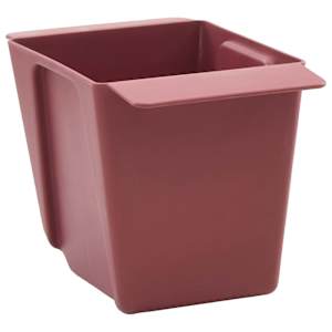vidaXL Euro pallide lillekastid 12 tk Pruun 14 x 9 x 9,5 cm