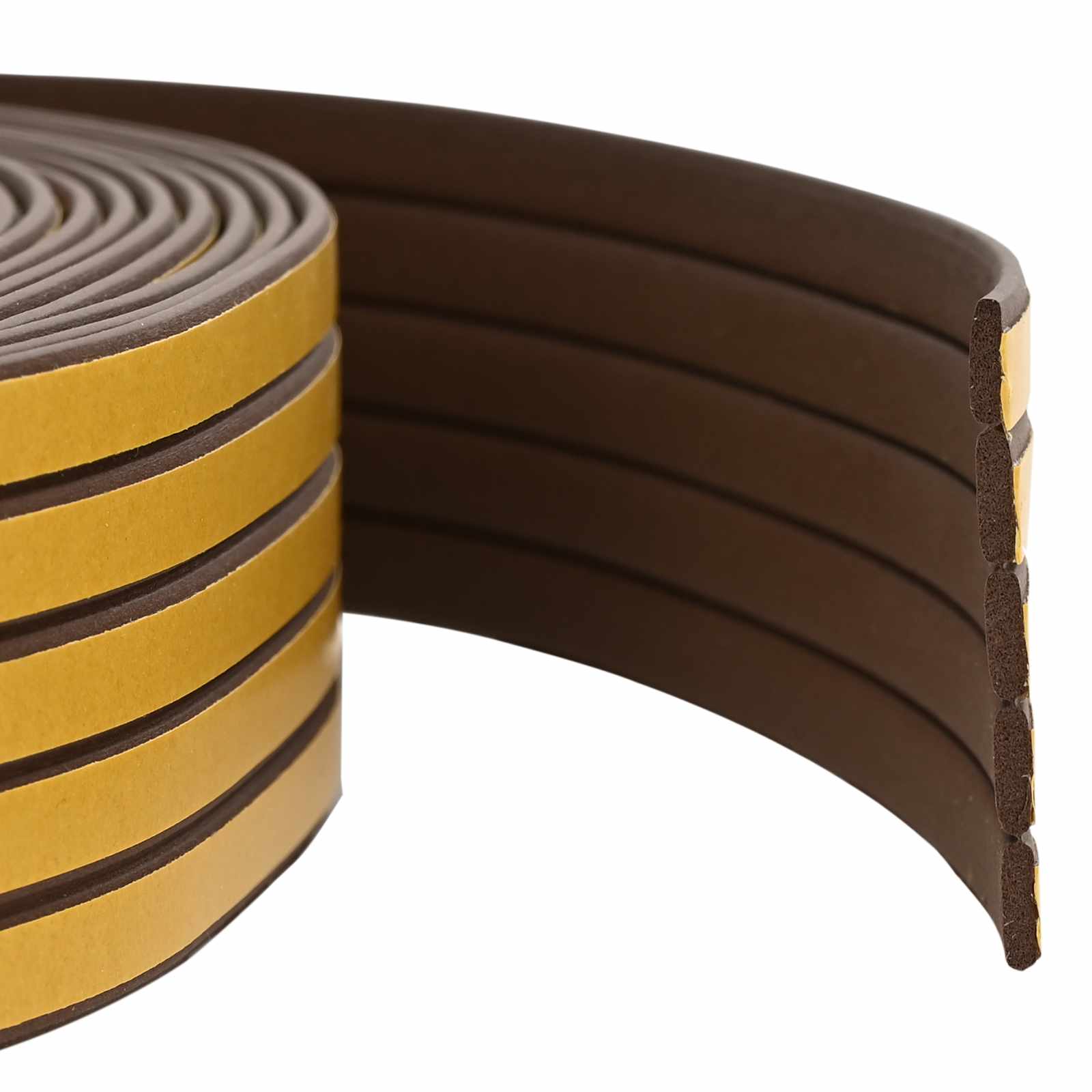 Zelfklevende raamafdichting Bruin 9 x 3 mm 12 m EPDM-schuim image 1