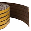 vidaXL Iseliimuv aknatihedus Pruun 9 x 3 mm 25 m EPDM vaht