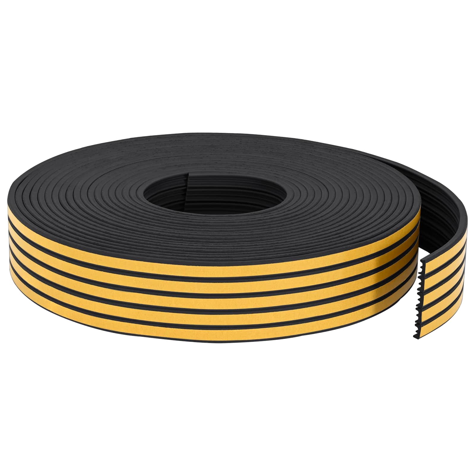 Zelfklevende raamafdichting Zwart 15 x 8 mm 100 m EPDM-schuim image 2