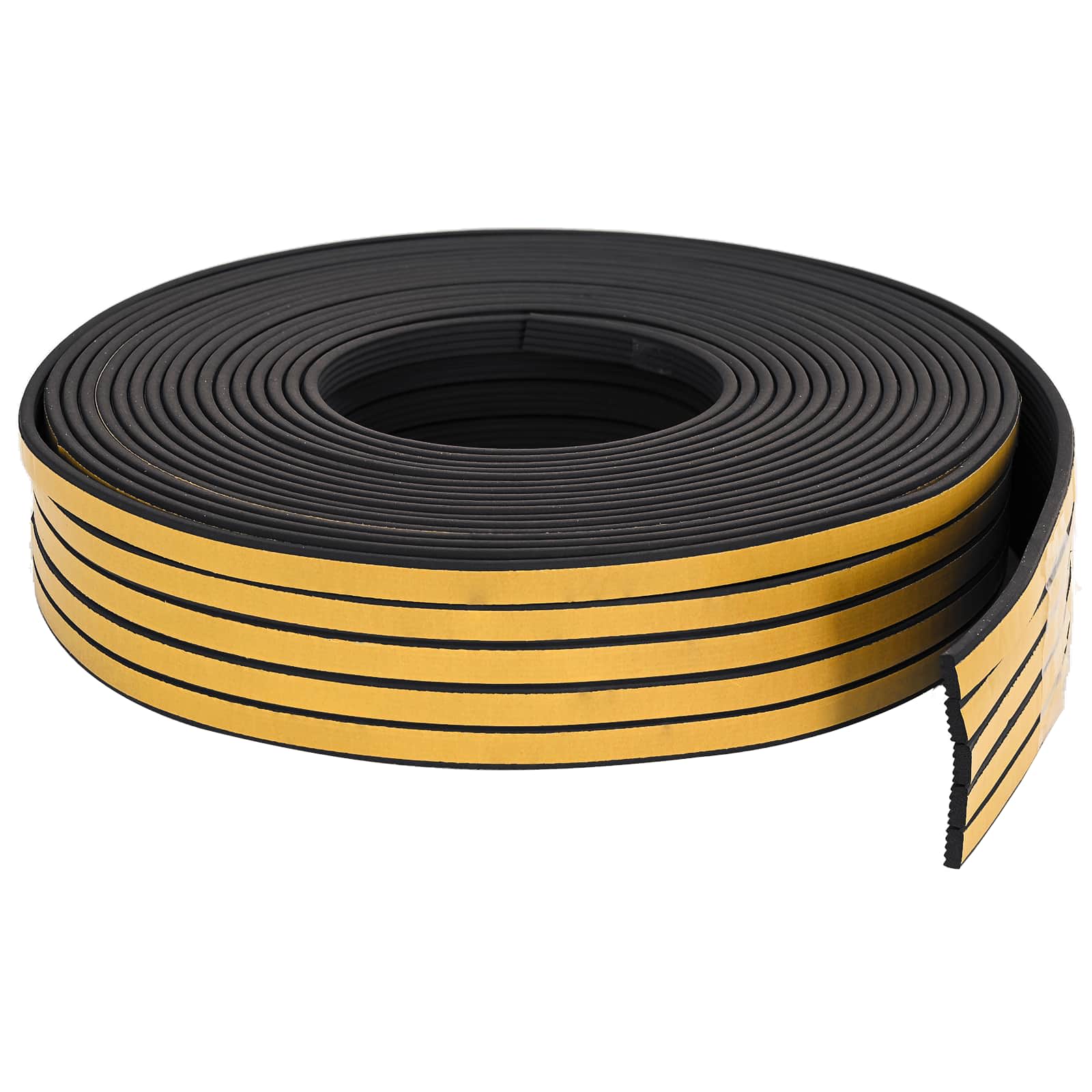 Zelfklevende raamafdichting Zwart 10 x 4 mm 12 m EPDM-schuim image 2
