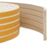 vidaXL Iseliimuv aknatihedus Valge 15 x 8 mm 100 m EPDM vaht