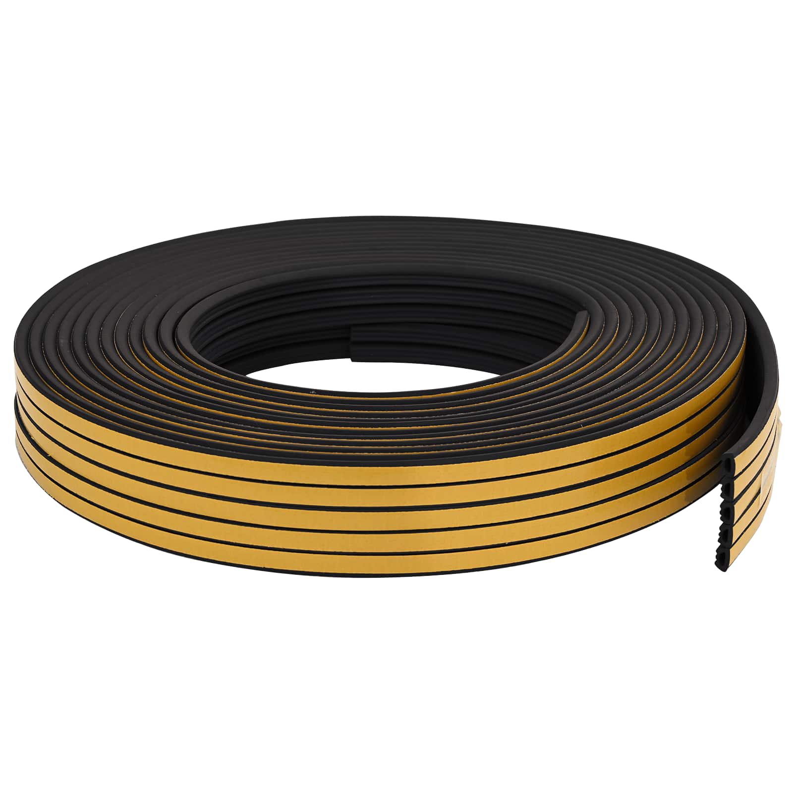 Zelfklevende raamafdichting Zwart 10 x 6 mm 50 m EPDM-schuim image 2