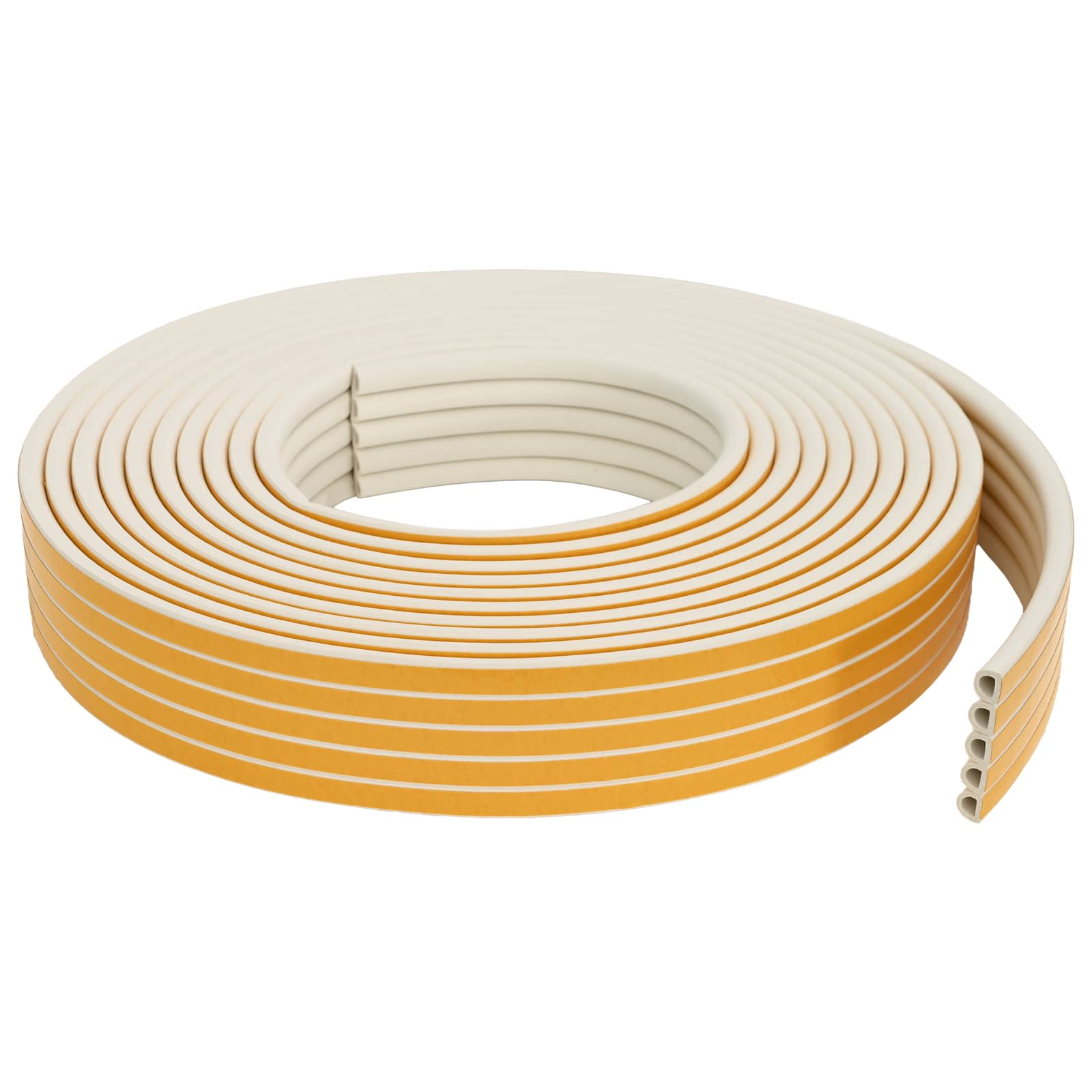 Zelfklevende raamafdichting Wit 14 x 12 mm 12 m EPDM-schuim image 2