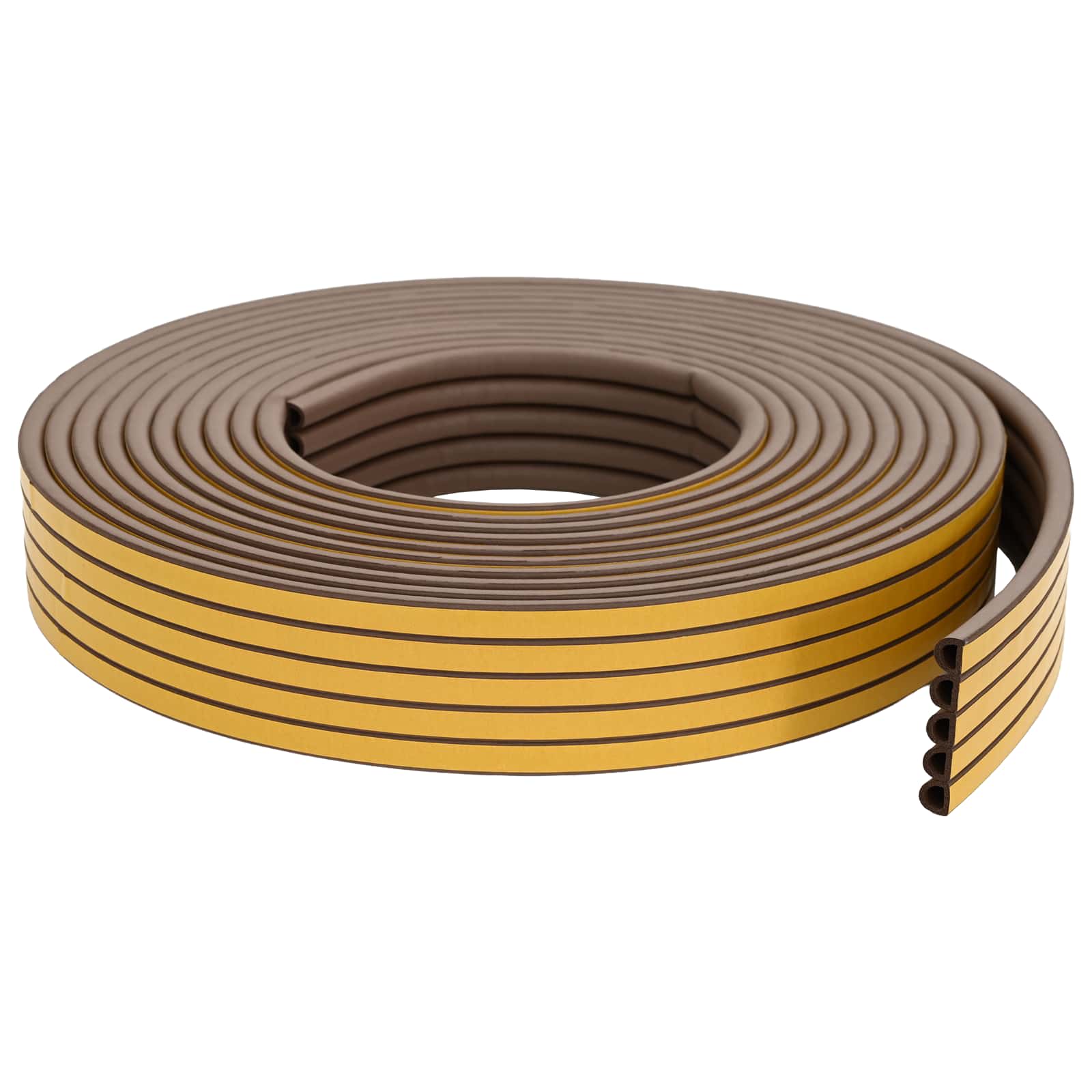 Zelfklevende raamafdichting Bruin 14 x 12 mm 100 m EPDM-schuim image 2