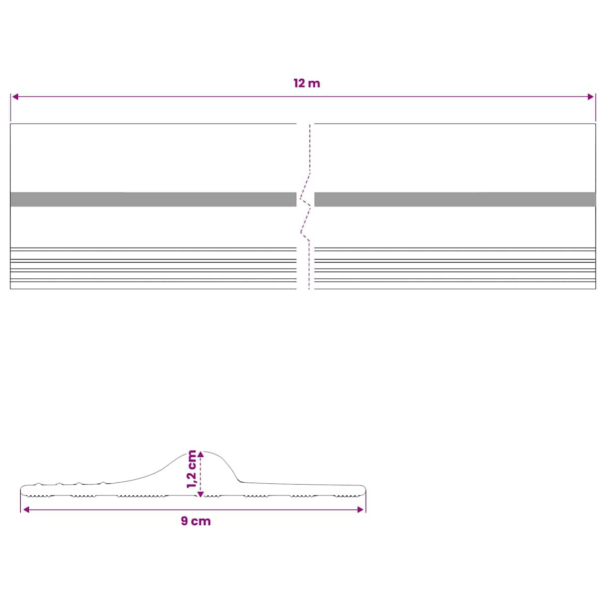 Garage Gulvforsegling Sort og Gul PVC - Billede 8
