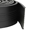 vidaXL Garaaži Ukse Tihend Must 70 x 6 mm 4,5 m PVC