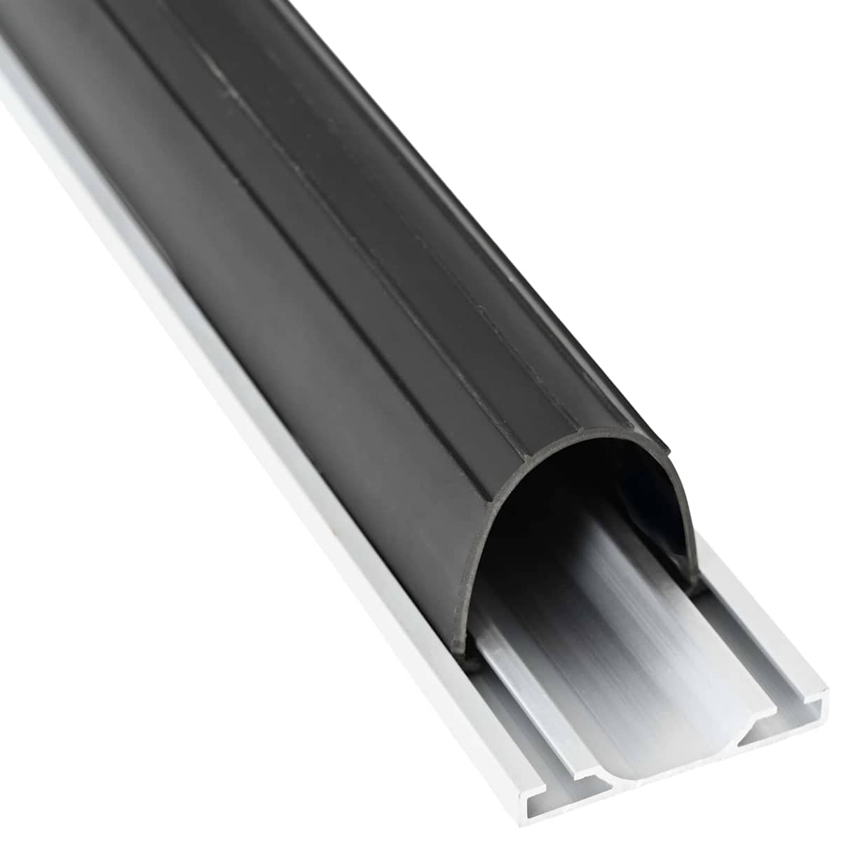 Garage Dør Tætning Sort PVC - Billede 5