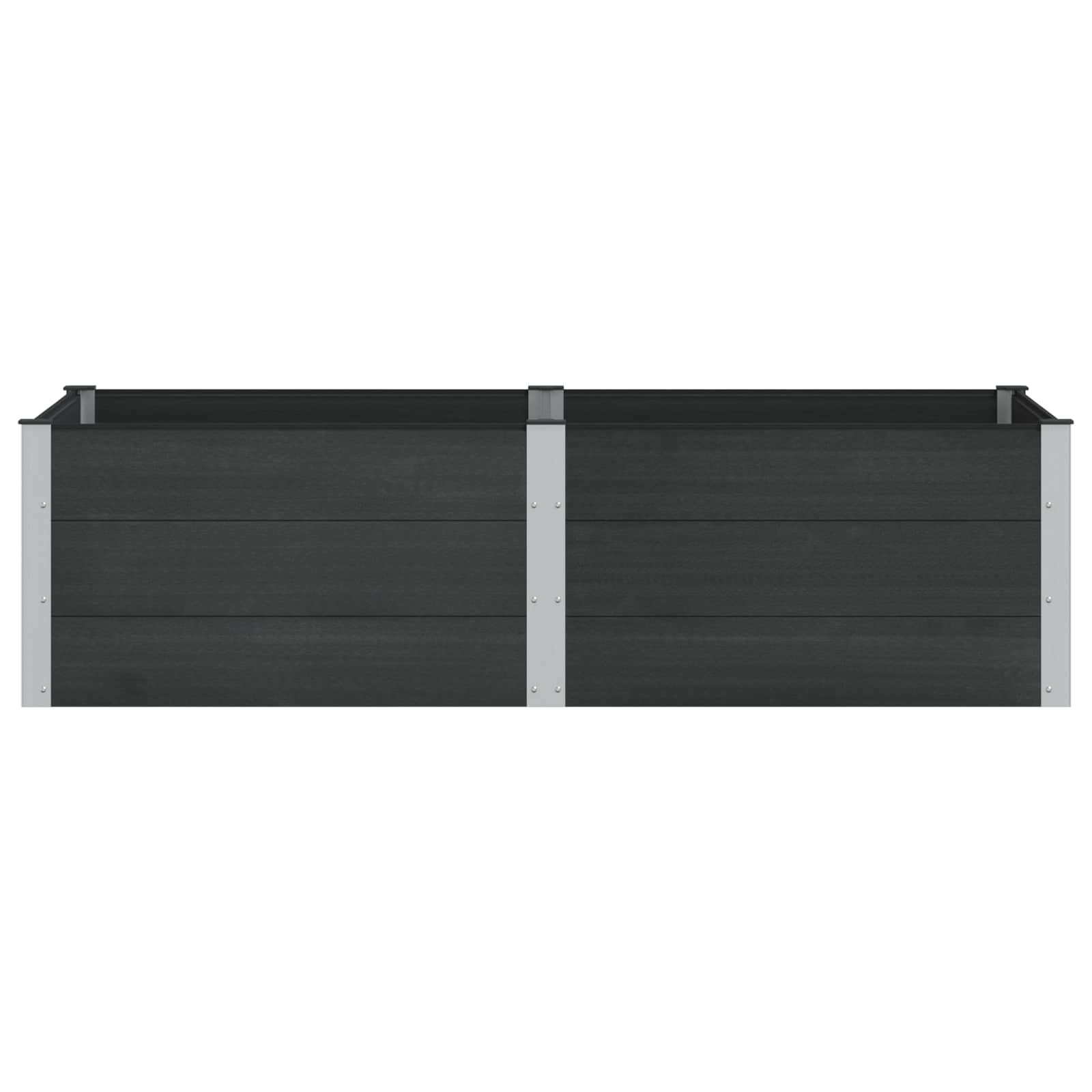 Verhoogde plantenbak Zwart 200 x 100 x 54 cm image 3