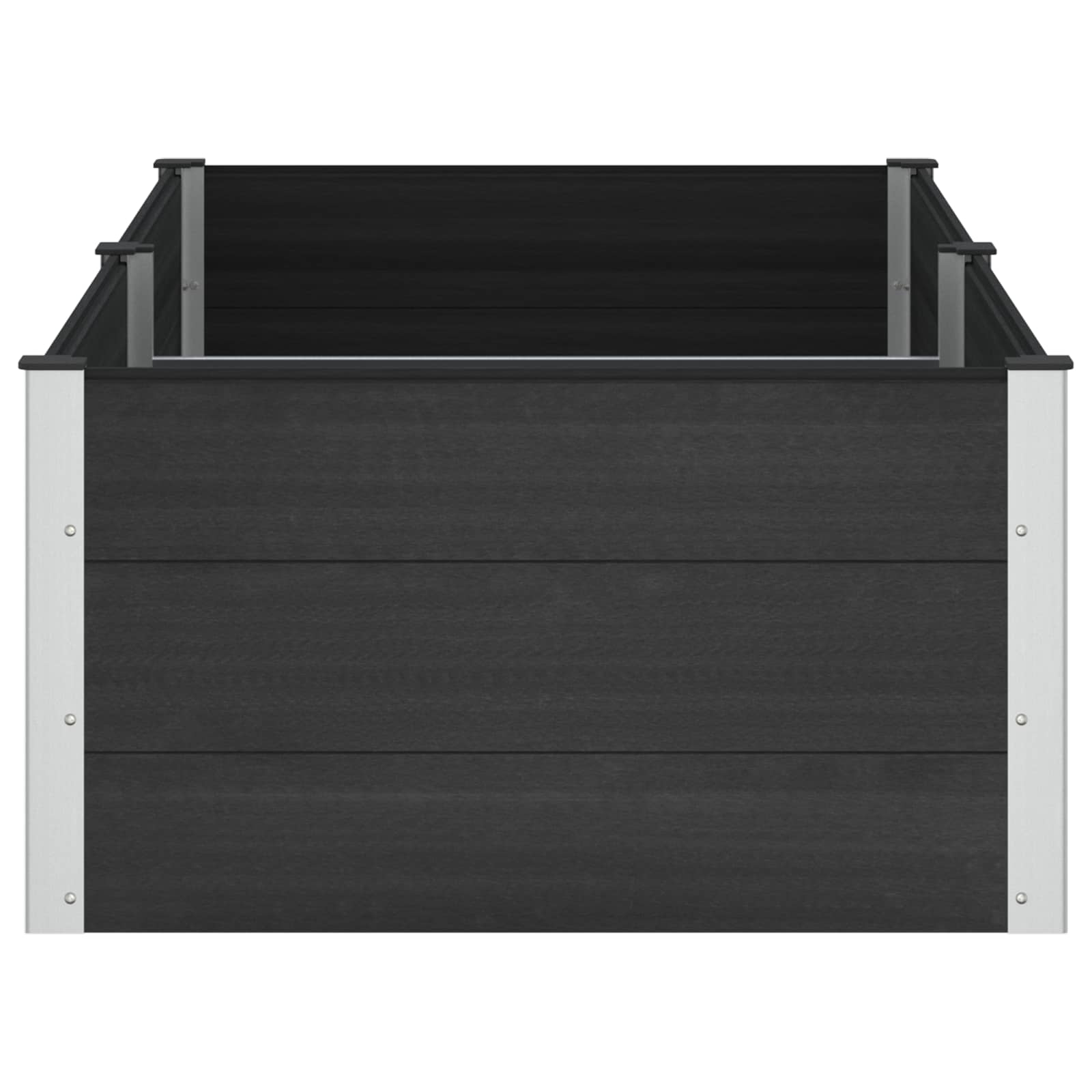 Verhoogde plantenbak Zwart 200 x 100 x 54 cm image 4