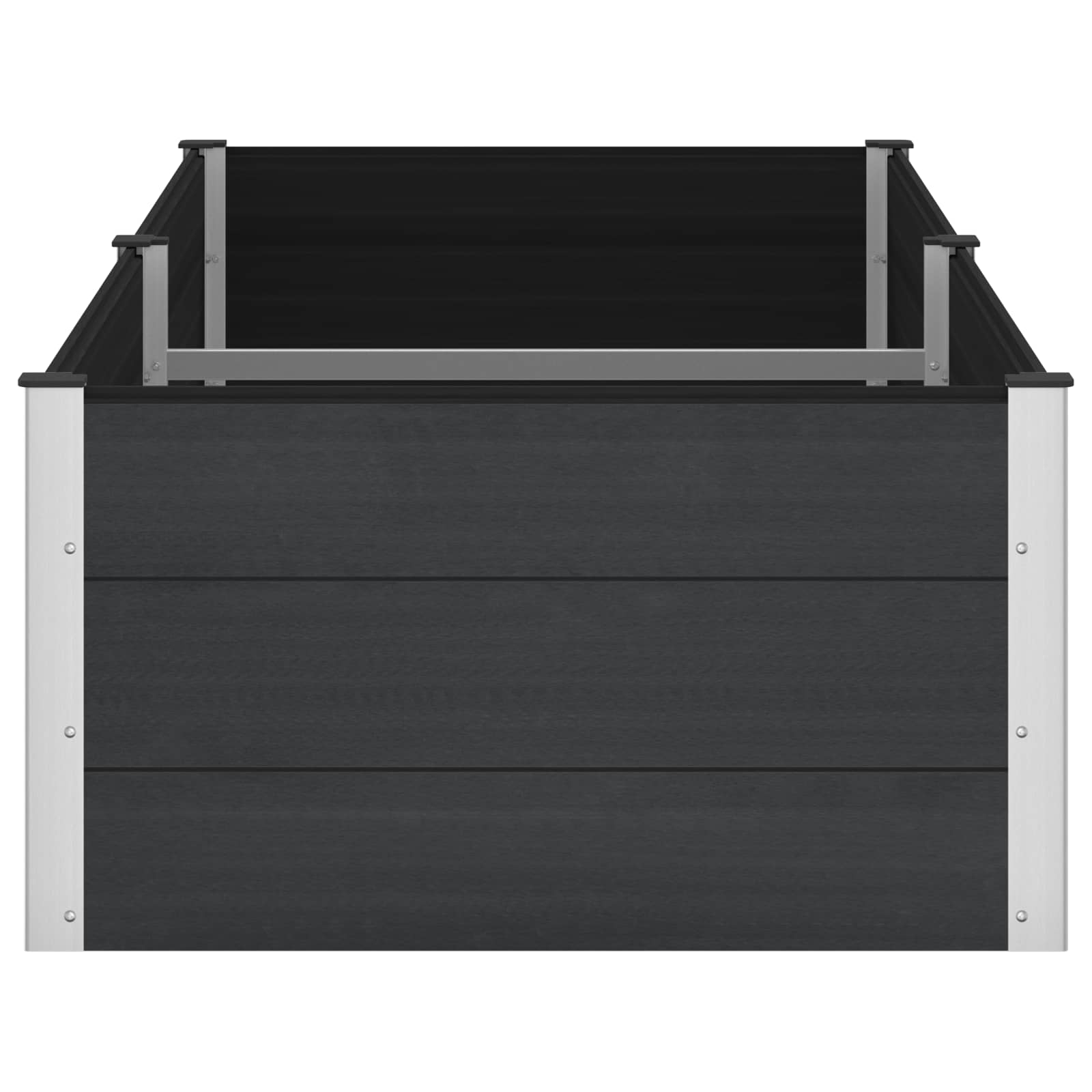 Verhoogde plantenbak Zwart 250 x 100 x 54 cm image 3
