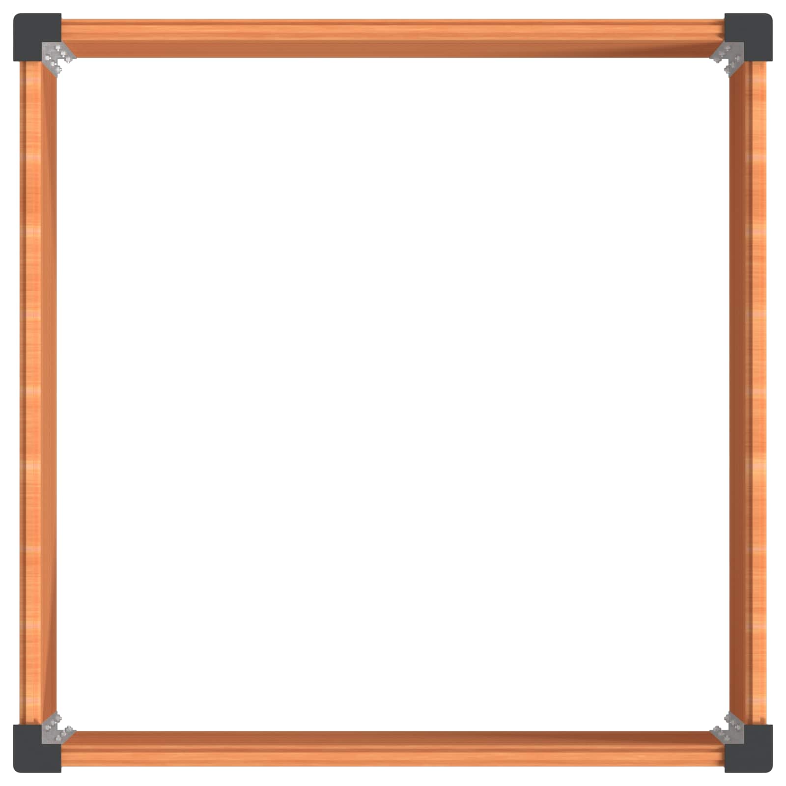 Verhoogde plantenbak Bruin 100 x 100 x 91 cm image 4