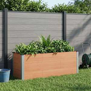 Vrtna visoka greda Rjava 150 x 50 x 54 cm