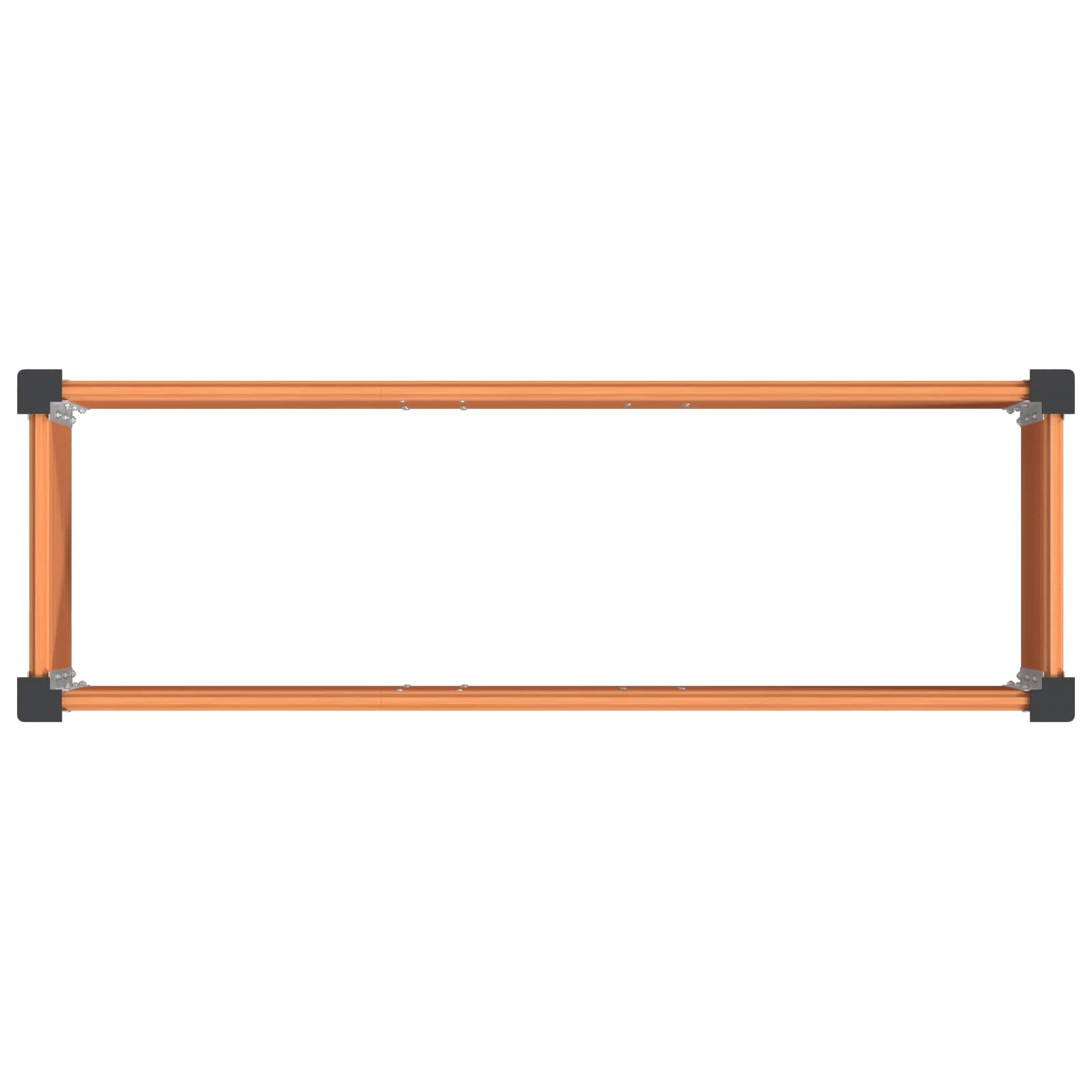 Verhoogde plantenbak Bruin 150 x 50 x 54 cm image 4