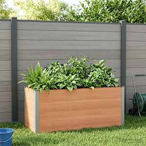 Vrtna visoka greda Rjava 150 x 50 x 91 cm