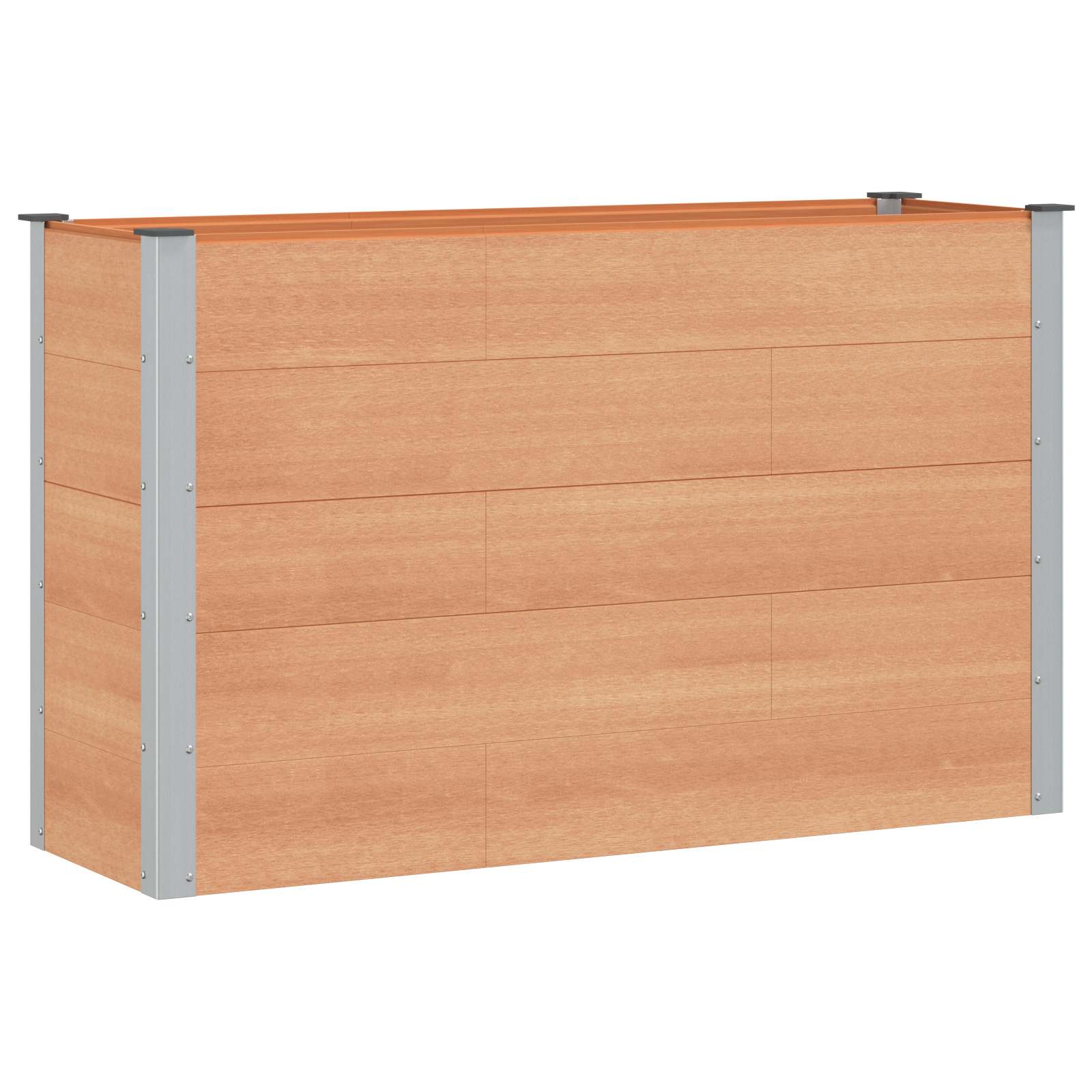 Verhoogde plantenbak Bruin 150 x 50 x 91 cm image 1