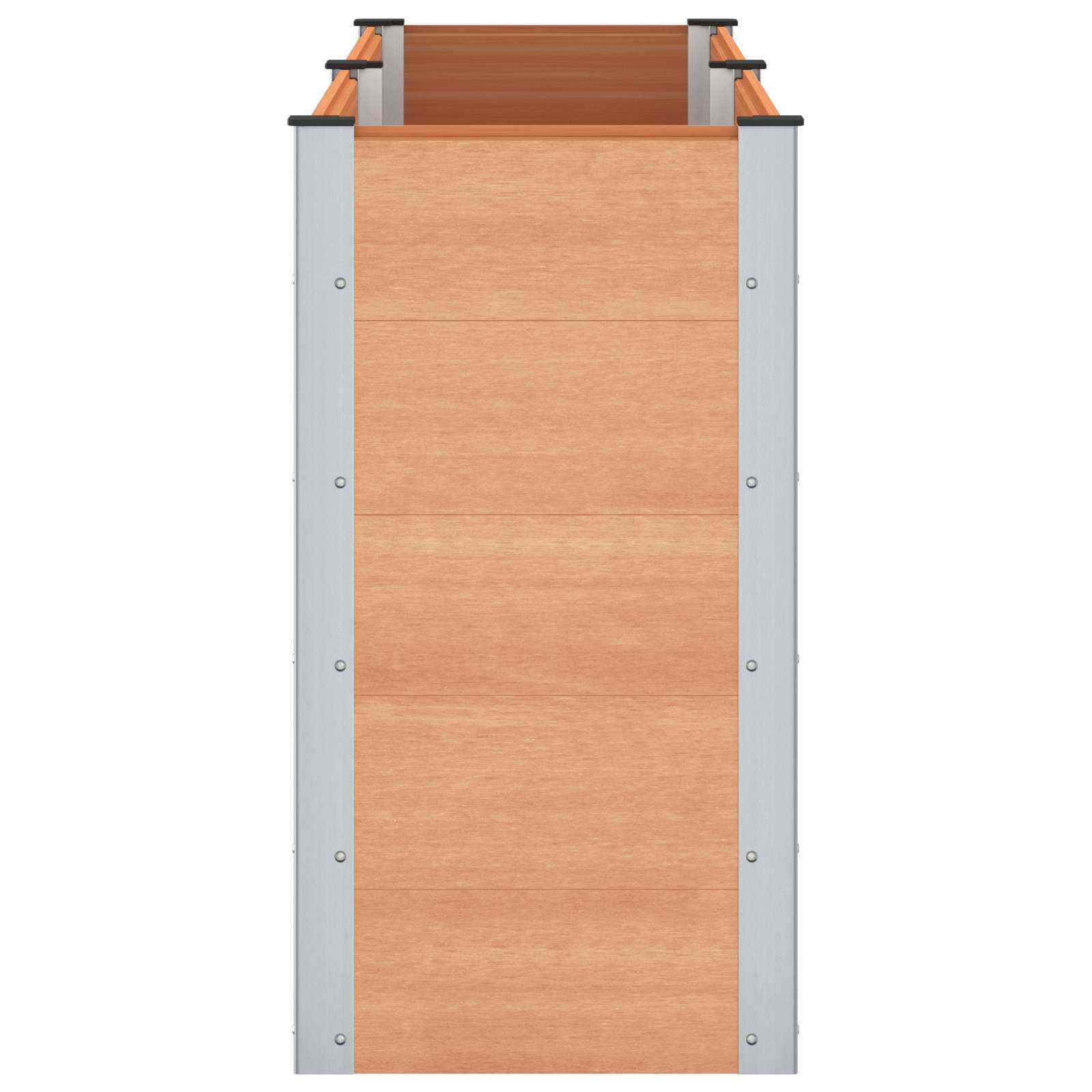 Verhoogde plantenbak Bruin 200 x 50 x 91 cm image 3