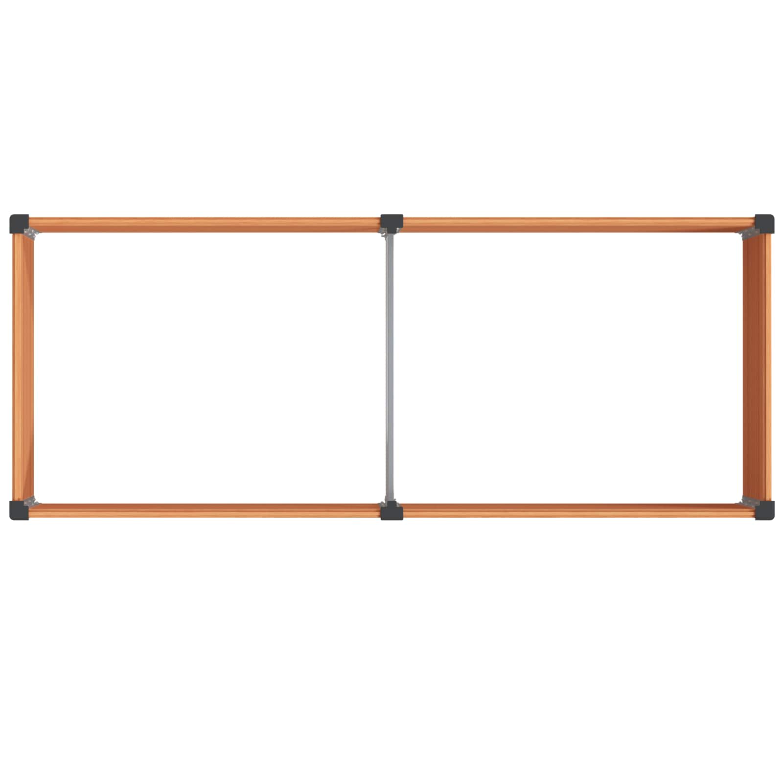 Verhoogde plantenbak Bruin 250 x 100 x 54 cm image 4