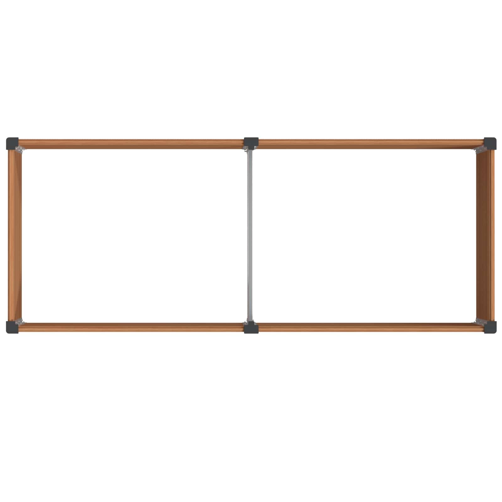 Verhoogde plantenbak Bruin 250 x 100 x 91 cm image 4