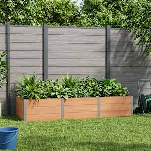 Vrtna visoka greda Rjava 300 x 100 x 54 cm