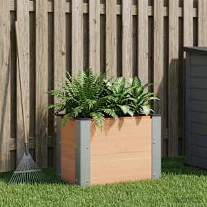 Vrtna visoka greda Rjava 50 x 30 x 36 cm