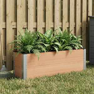 Vrtna visoka greda Rjava 100 x 30 x 72 cm