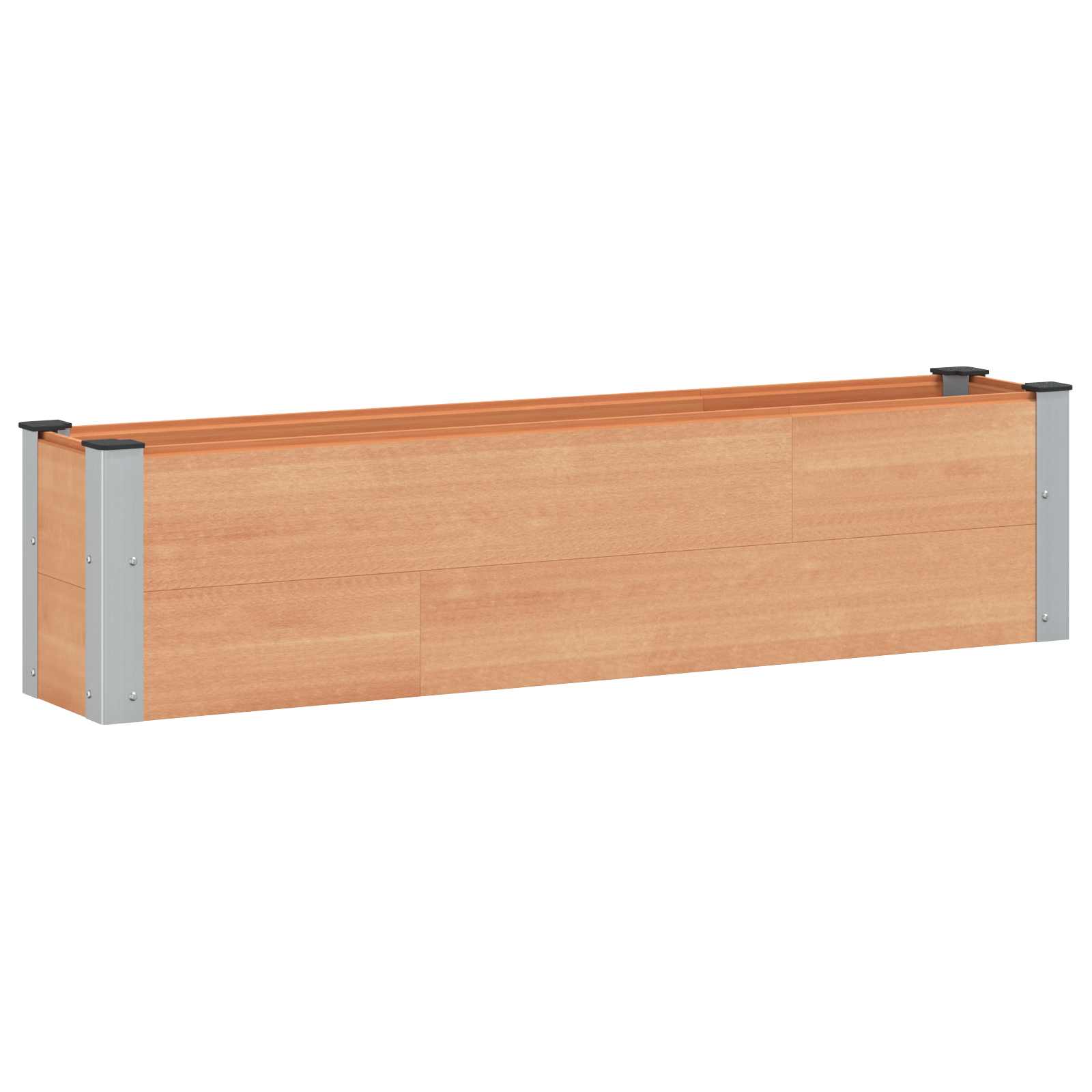 Verhoogde plantenbak Bruin 150 x 30 x 36 cm image 1