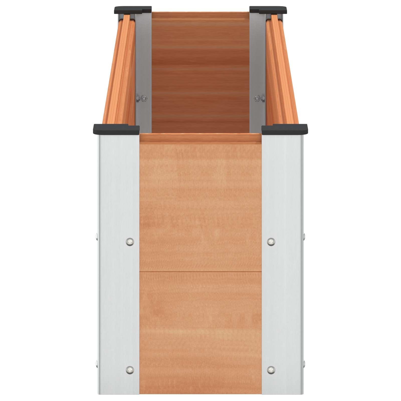 Verhoogde plantenbak Bruin 150 x 30 x 36 cm image 3