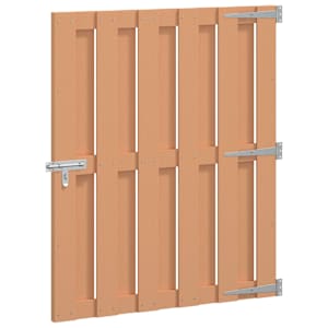 vidaXL Aia aed 100 x 112 cm WPC ja Alumiinium Pruun
