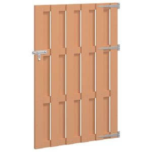 vidaXL Aia aed 100 x 150 cm WPC ja Alumiinium Pruun