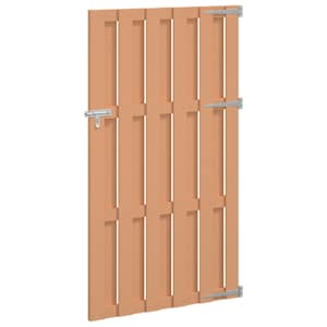 vidaXL Aia aed 100 x 180 cm WPC ja Alumiinium Pruun