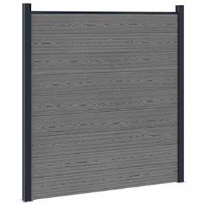 vidaXL Aia komplekt 180 x 186 cm WPC ja Alumiinium Hall
