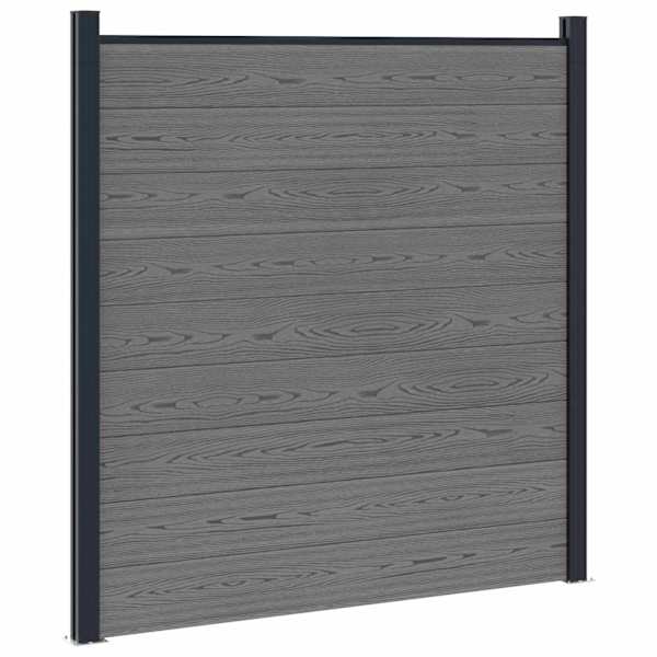 vidaXL Aia komplekt 180 x 186 cm WPC ja Alumiinium Hall