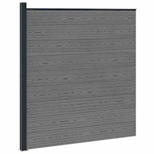 vidaXL Aia komplekt 175 x 186 cm WPC ja Alumiinium Hall