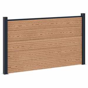 vidaXL Aia komplekt 180 x 105 cm WPC ja Alumiinium Pruun