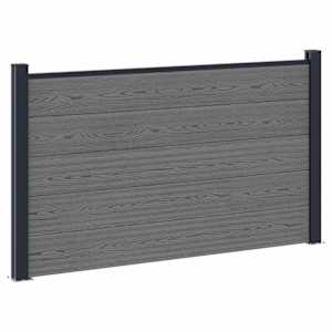 vidaXL Aia komplekt 180 x 105 cm WPC ja Alumiinium Hall