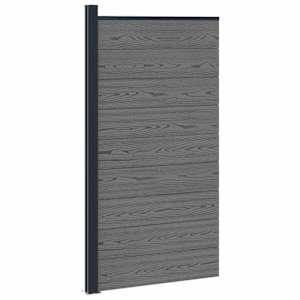 vidaXL Aiapaneel 95 x 186 cm WPC ja Alumiinium Hall