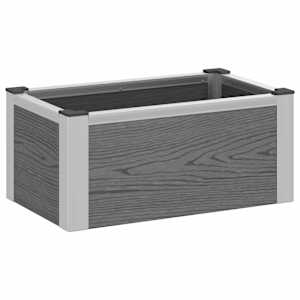 vidaXL K&otilde;rgendatud aia taimelava Hall 50 x 30 x 22 cm
