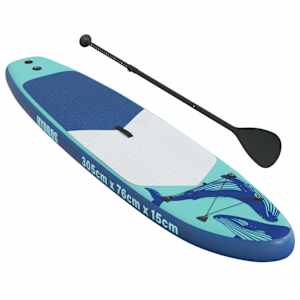 Přírodní Paddle Board HYDROS 305 x 76 x 15 cm Tyrkysová pro - obrázek 3
