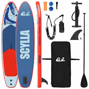 vidaXL &Otilde;hu t&auml;isstandsiga suppoordi SCYLLA 305 x 76 x 15 cm Sinine