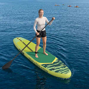Napihljiv Sup POSEIDON 305 x 76 x 15 cm Zelena za