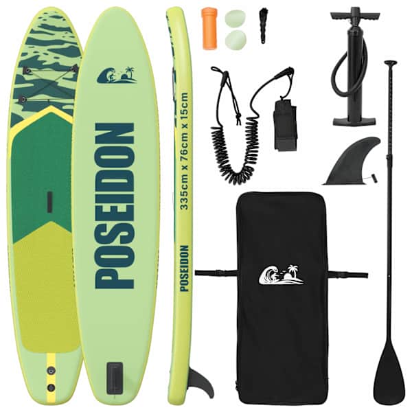 vidaXL Inflatable Stand Up Paddle Board POSEIDON 335 x 76 x 15 cm